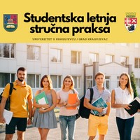 Студентска летња стручна пракса у сарадњи Универзитета у Крагујевцу и Града Крагујевца 2021. Студентска летња стручна пракса у сарадњи Универзитета у Крагујевцу и Града Крагујевца 2021.