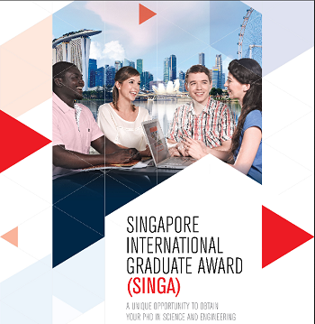 Синга стипендијe за докторске студије у Сингапуру