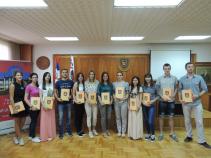 Свечана додела сертификата о завршеним курсевима енглеског и немачког језика 2015/16. - 20.07.2016.